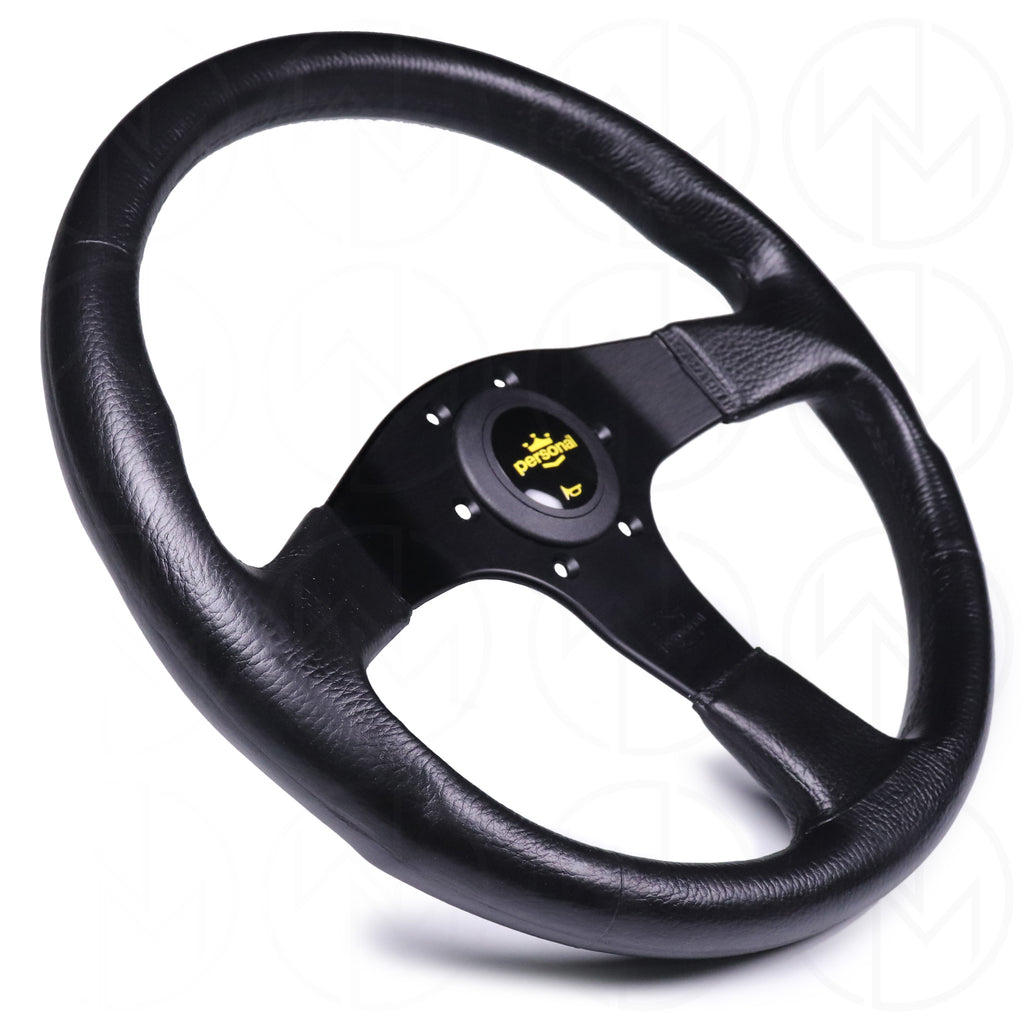 Personal Grinta Blitz Steering Wheel - 330mm Polyurethane w/Black Stitch