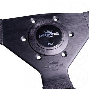 Personal Grinta Steering Wheel - 350mm Perforated Leather w/Black Stitch