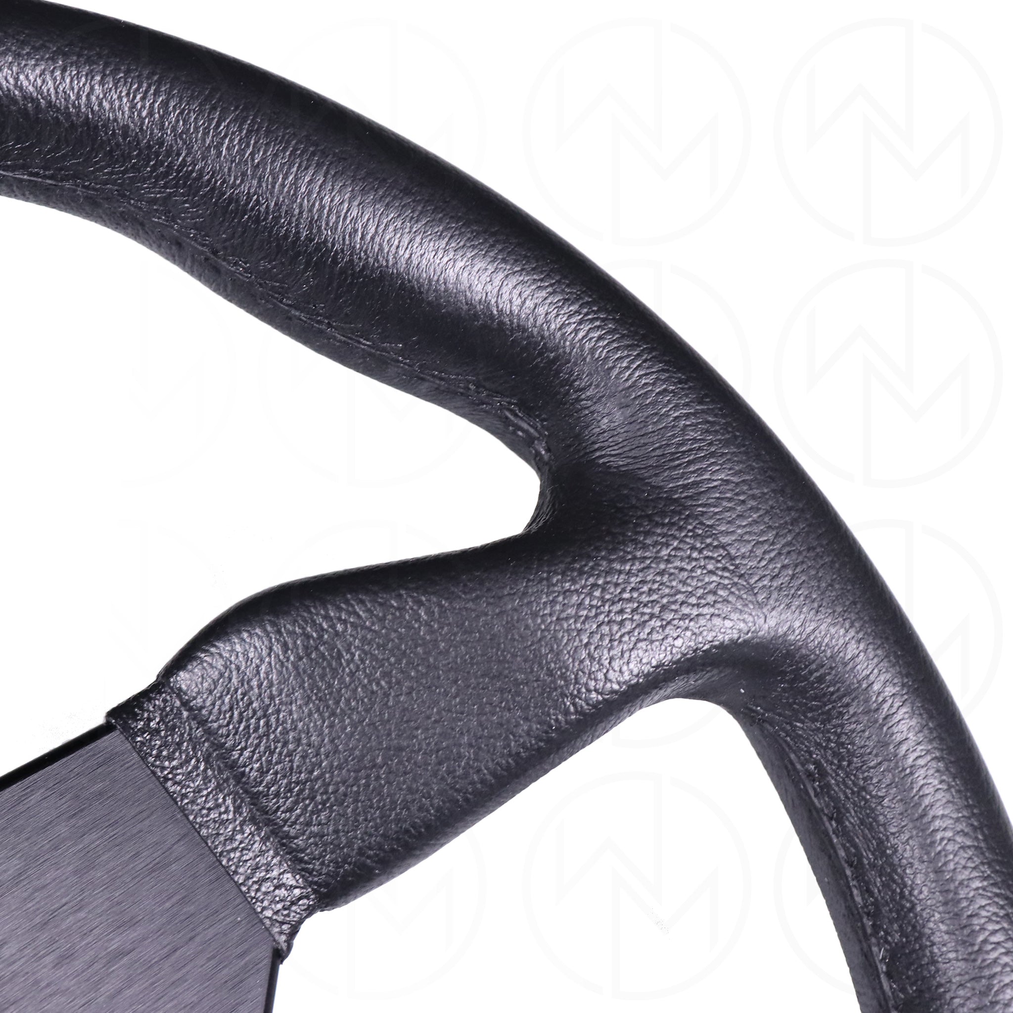 Personal Grinta P/U Steering Wheel - 350mm Polyurethane w/Green Horn Button