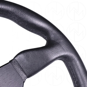 Personal Grinta P/U Steering Wheel - 350mm Polyurethane w/Red Horn Button