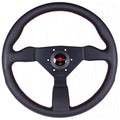 Personal Grinta Steering Wheel - 350mm Perforated Leather w/Red Stitch