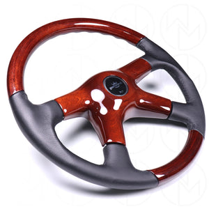 Personal Sprint 4 Prestige Steering Wheel - 365mm Wood w/Leather