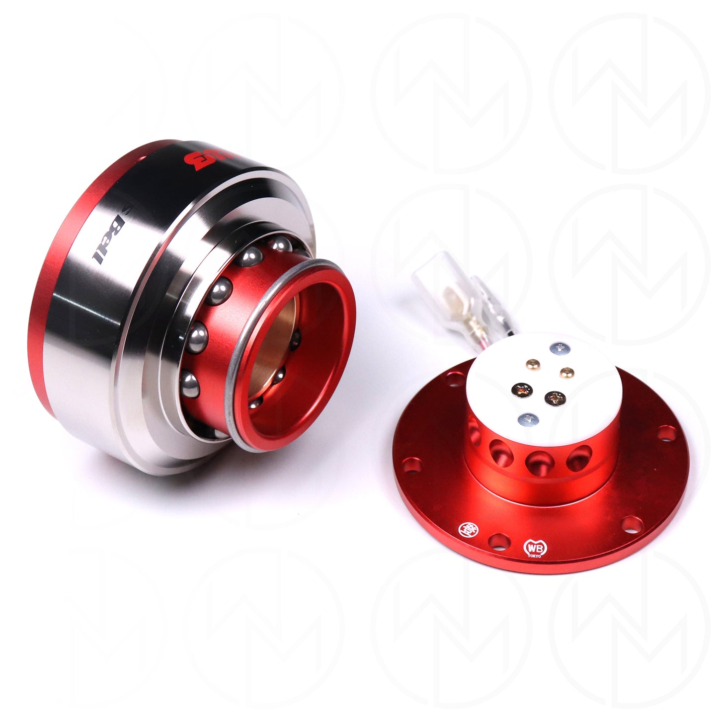 Works Bell Rapfix II Quick Release Hub - Red